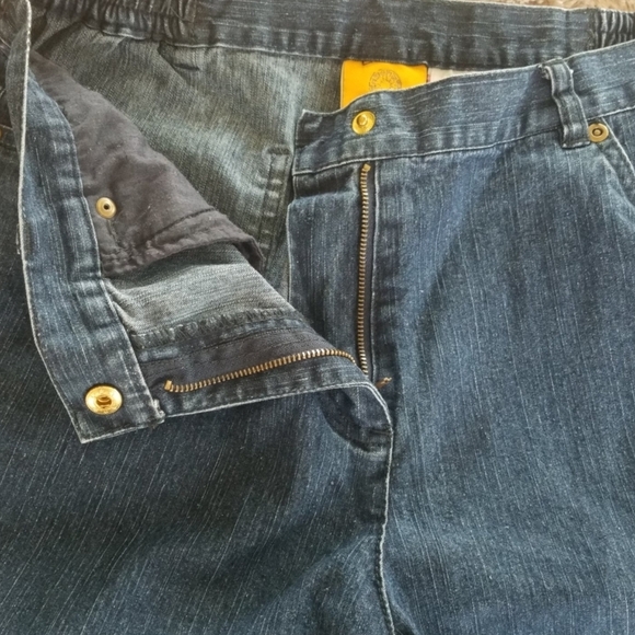 Ruby Rd mom jean size 8P EUC ELASTIC WAISTBAND - Picture 3 of 8